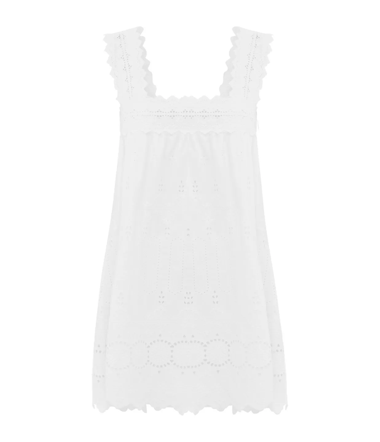 Posse Amelia Mini Dress in Vintage White Best