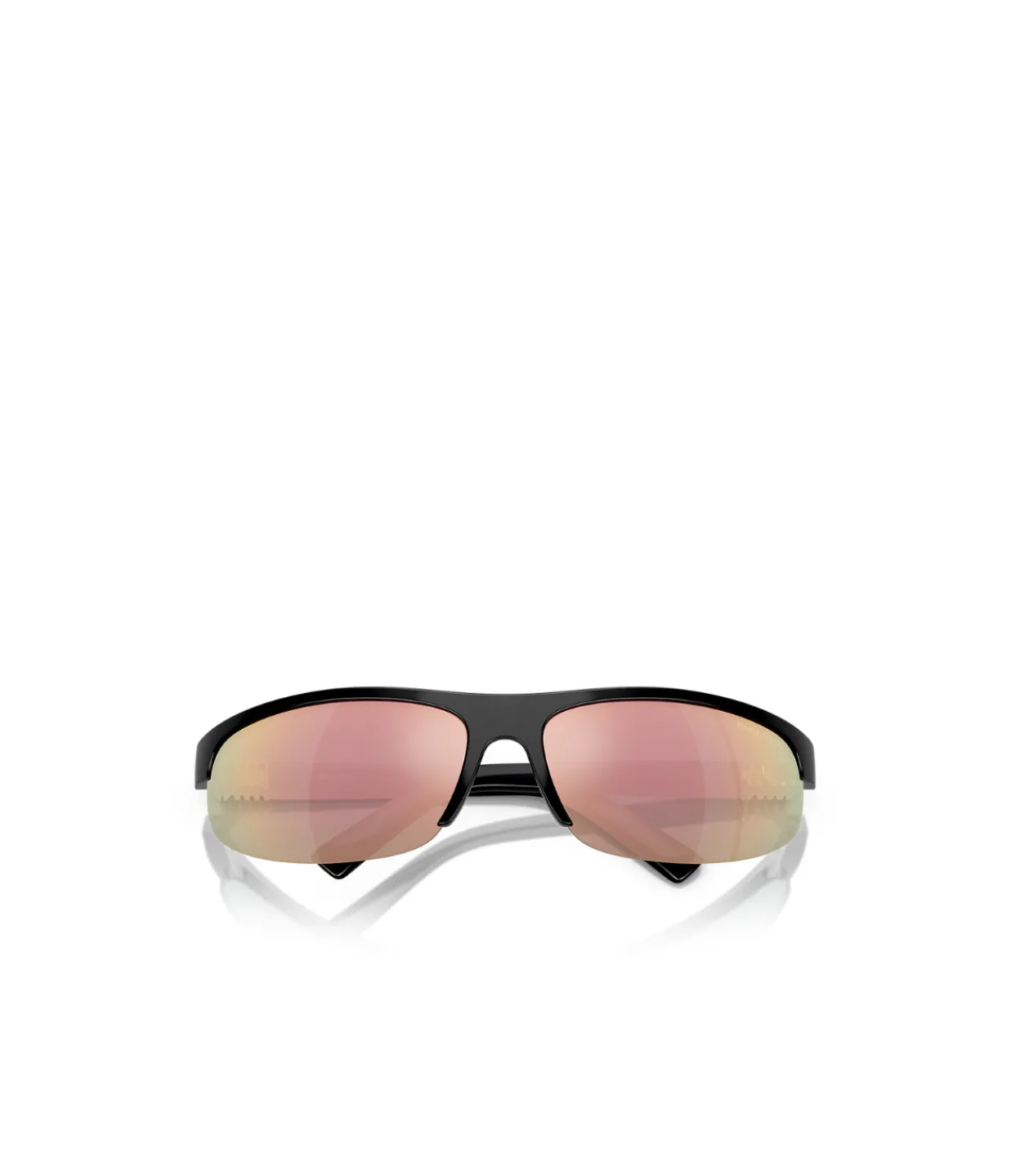 Miu Miu Oval Mirror Sunglasses in Dark Grey Pink Discount