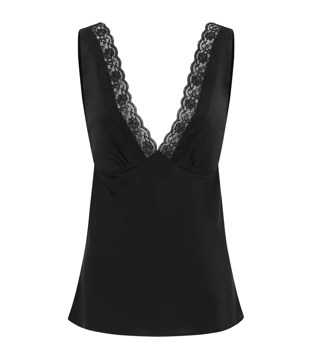 Maison Essentiele Vintage Cami in Black Discount